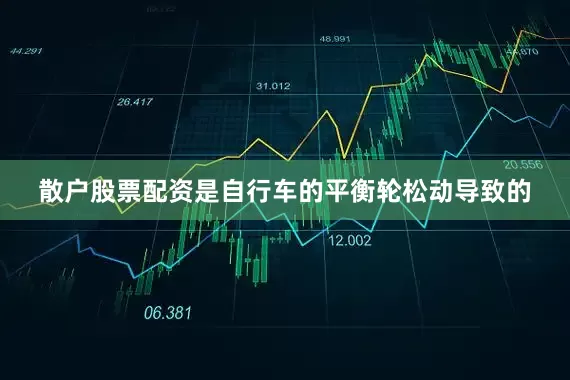 散户股票配资是自行车的平衡轮松动导致的